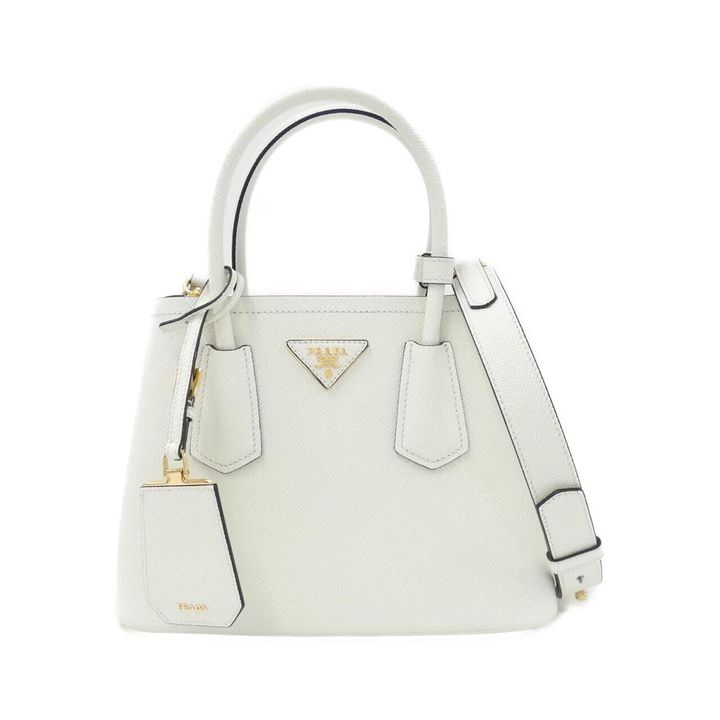 プラダのドゥーブレ レザー ミニバッグ