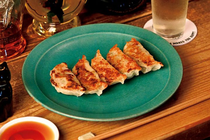 大井町〈Gatito〉の餃子盛り合わせ