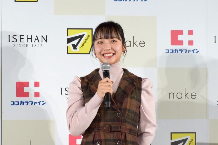 マツキヨココカラ＆カンパニー×伊勢半 新コスメブランド発表会に登場したタレントの山之内すずさん