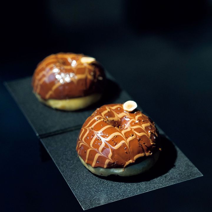 ヘーゼルナッツクリーム入りのMother of Automn各９ユーロ。