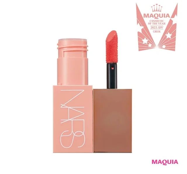 MAQUIAベストコスメ2023下半期 チーク部門ランキング_【1位】NARS アフターグロー リキッドブラッシュ 02799
