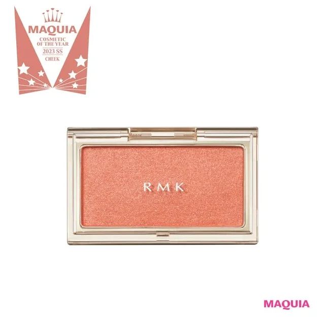 MAQUIAベストコスメ2023上半期 チーク部門ランキング_【1位】RMK ピュア コンプレクション ブラッシュ 10