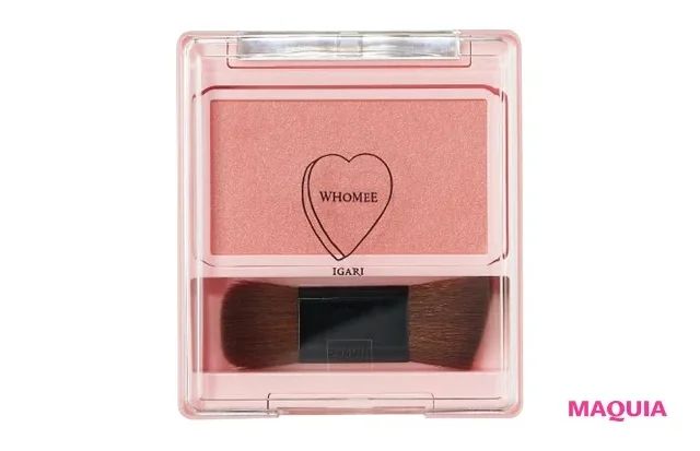 MAQUIAプチプラコスメグランプリ2023 チーク部門ランキング_【3位】フーミー シングルブラッシュ エリカピンク