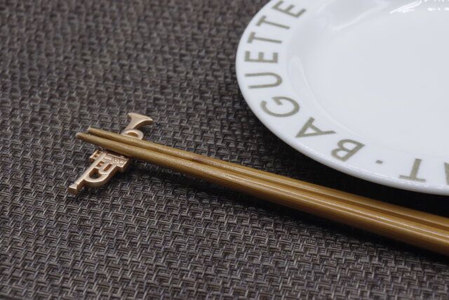 セリアの箸置き 楽器コレクションの使用例