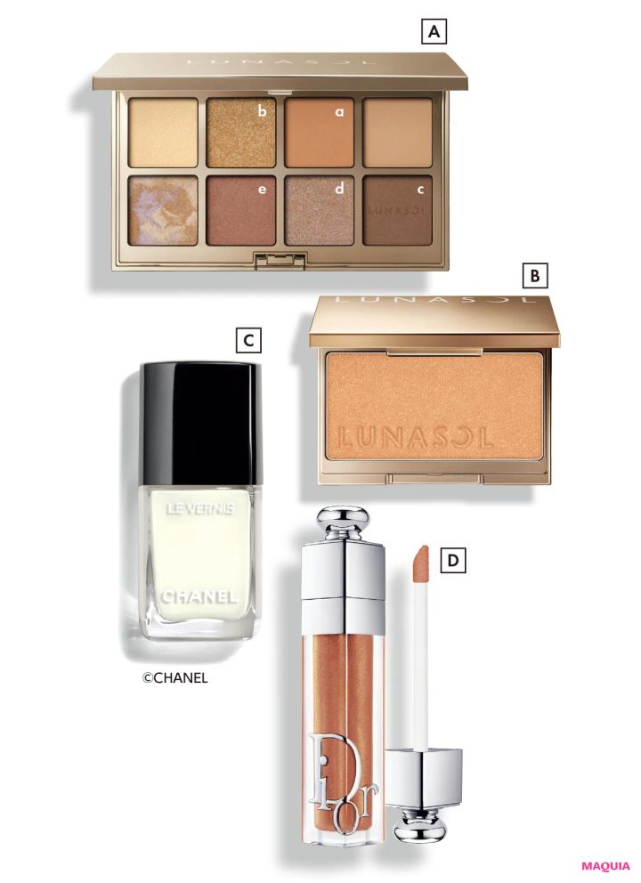 こじはるが“今したい顔”。この春は、色で主張しないミュートトーンなメイクが新鮮！_2