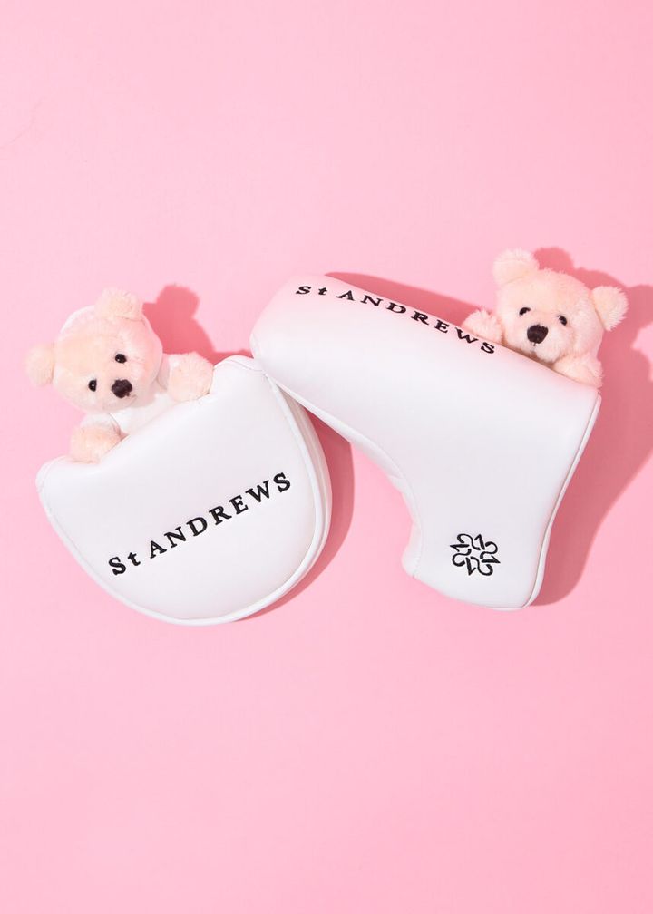 桜色のテディベアがかわいい！ ペールピンクな新作ゴルフアイテム