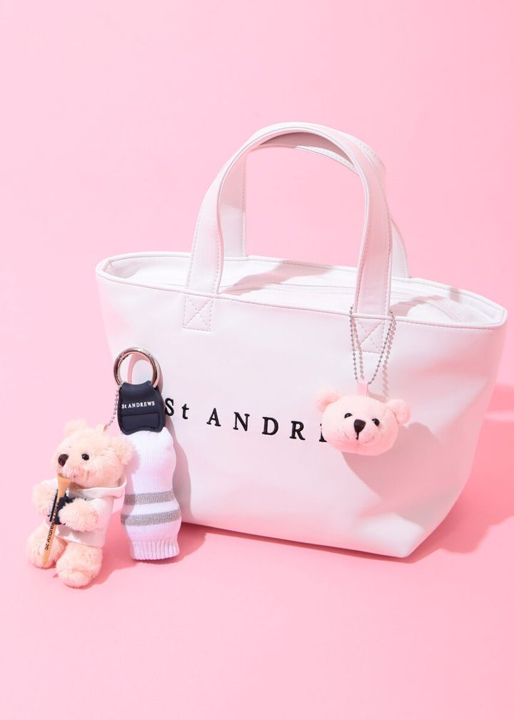 桜色のテディベアがかわいい！ ペールピンクな新作ゴルフアイテム
