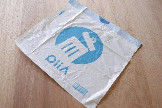 ダイソーのひも付きポリ袋（3L用、30枚）