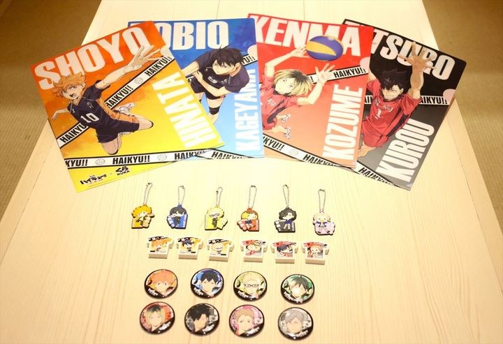 「くら寿司」と「ハイキュー！！」の初コラボグッズ