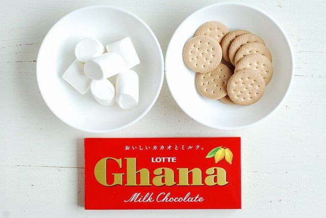 チョコスモアビスケット レシピ 材料