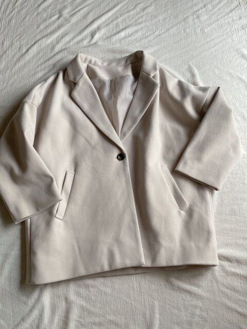 GRLのルーズテーラードコート