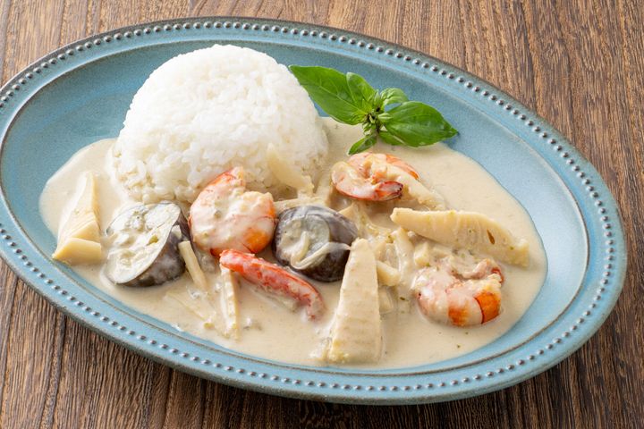 柚子胡椒グリーンカレー