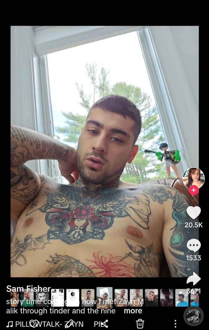 画像3: ゼイン・マリクが出会い系アプリを使用？