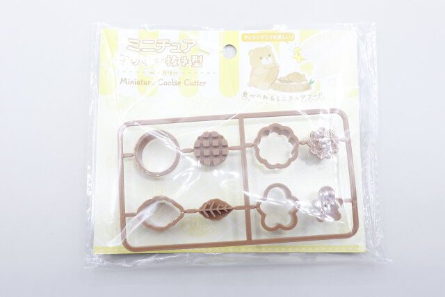 ミニチュアクッキー抜き型 4P ベーカリーの商品情報