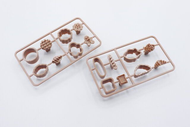 ミニチュアクッキー抜き型 4P ベーカリーのデザイン展開