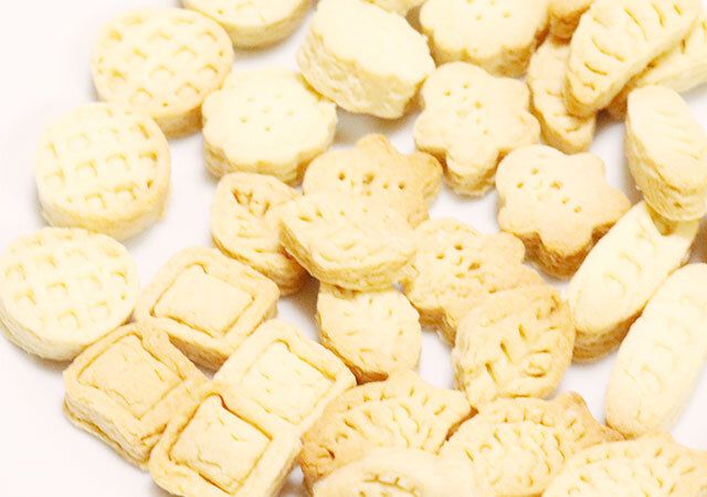 ミニチュアクッキー抜き型 4P ベーカリーの完成品