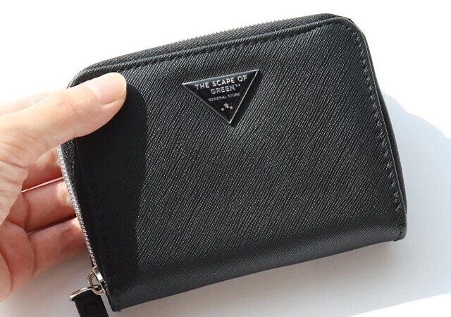 ザ スケープ オブ グリーンのミニ財布のサイズ