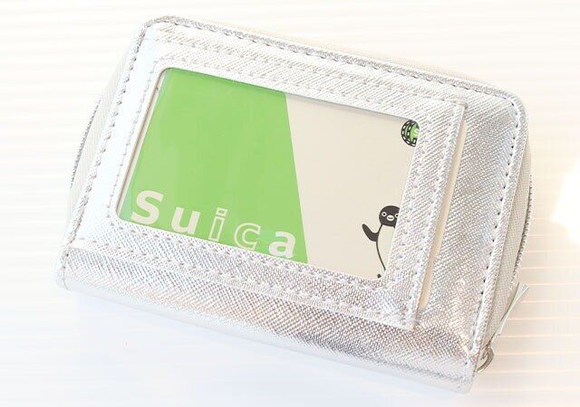 スヌーピーのじゃばらミニ財布のクリアポケット