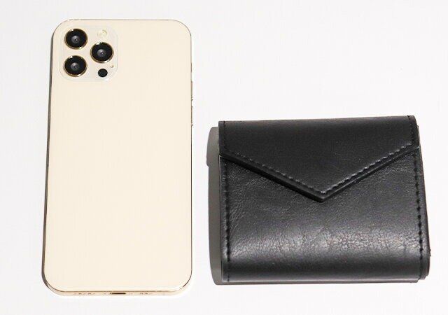 ジ エディターズのミニ財布のサイズ