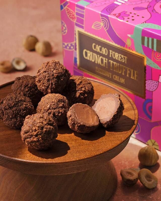 カカオの森 クランチトリュフ ヘーゼルナッツクリーム