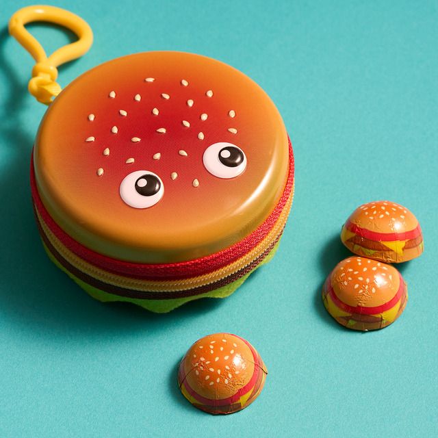 オリジナル ハンバーガー缶（チョコレート入り）