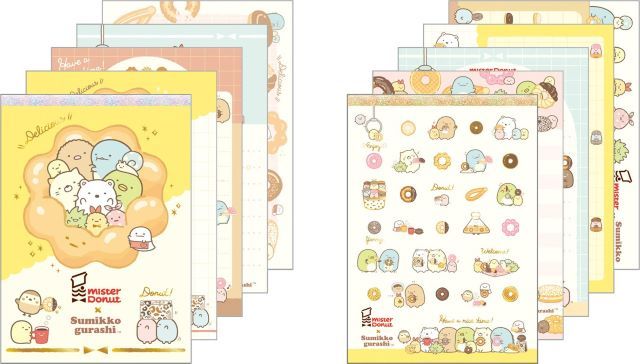 ミスド×すみっコぐらし メモパッド