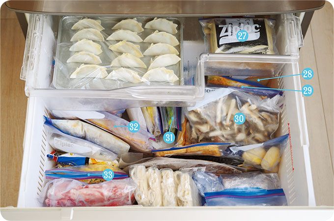 フードコーディネーターさんちの冷蔵庫の中ってどうなってるの？ お手本冷蔵庫「野菜室＆冷凍庫」を拝見！の画像9