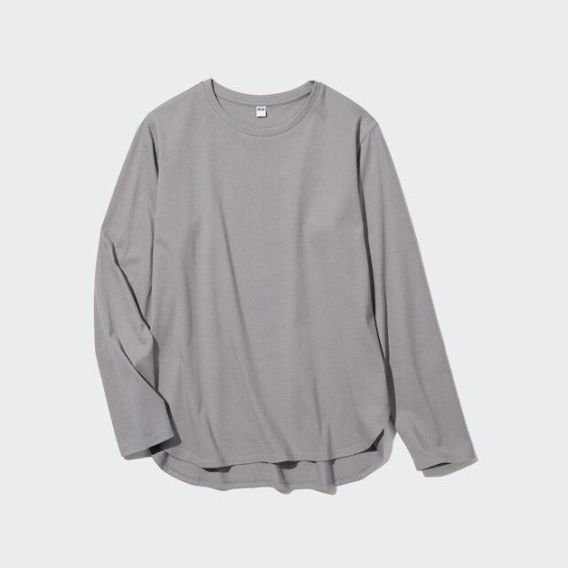 ユニクロ ソフトコットンラウンドヘムT