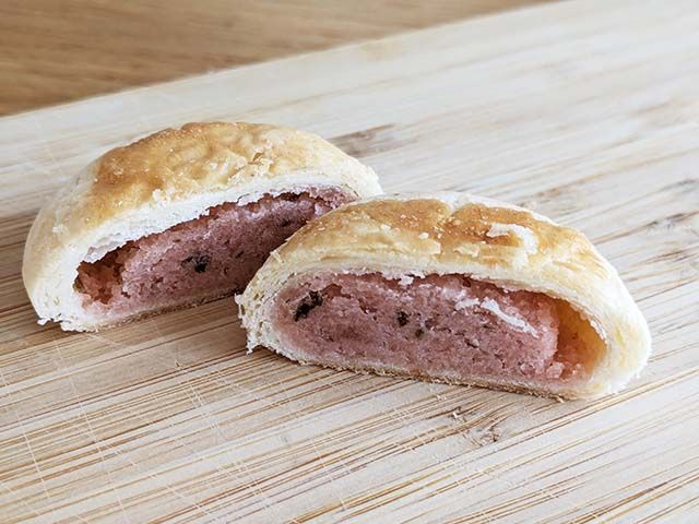 「カルディ さくらパイ」断面