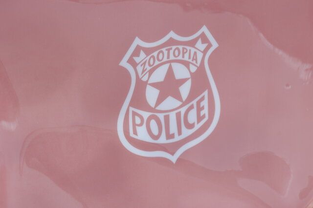 ダイソーのズートピア柄ポーチ