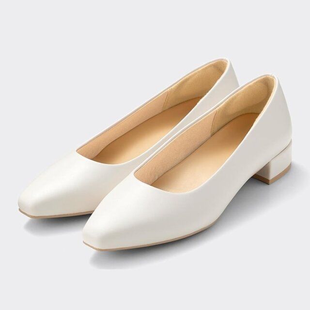 GU マシュマロローヒールパンプス