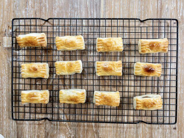 チョコパイ レシピ 網の上で冷ます