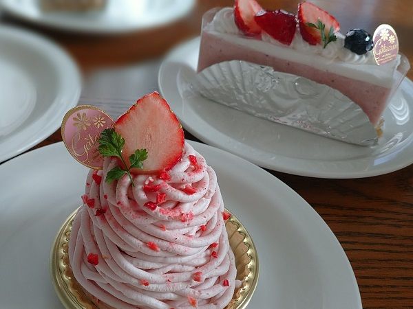 いちごのモンブラン＆ムース