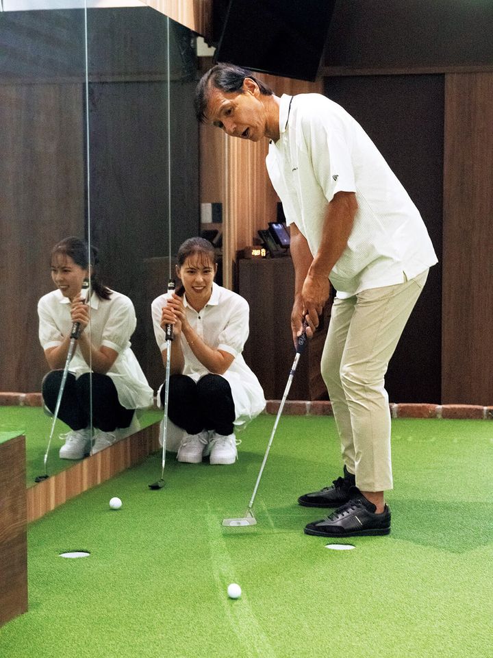 モデル・阿部桃子、リポーター・阿部祐二