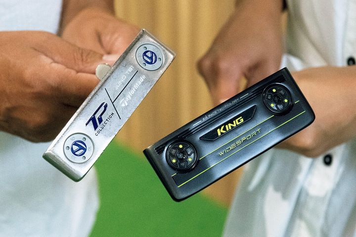 〈コブラ プーマ ゴルフ〉の《キングパター》、〈テーラーメイド ゴルフ〉の《トラスパター》