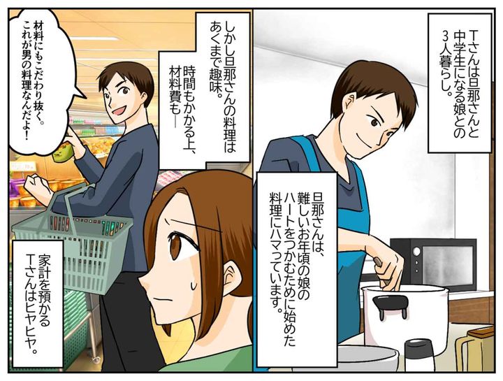 画像1: 料理にハマった旦那
