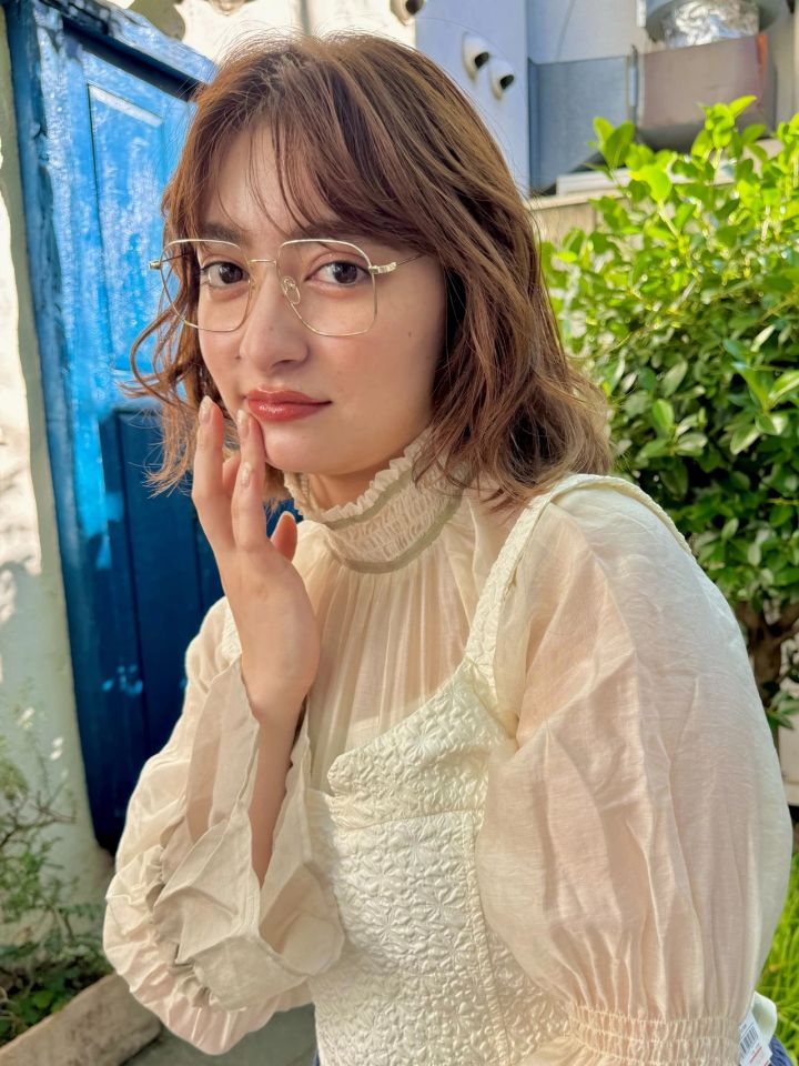 ボブ ヘア 髪型 ヘアスタイル 大人 前髪あり