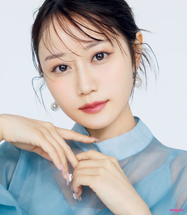 台湾コスメ×小倉 唯さん。使いやすいヌーディカラーでフェミニンフェイスに_8