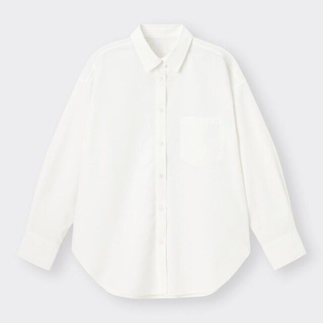 GUオーバーサイズシャツ