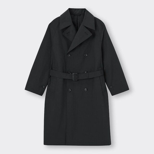 GUオーバーサイズトレンチコート