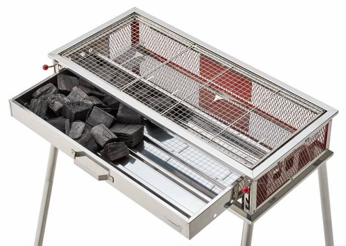 コールマンの脚付きグリル