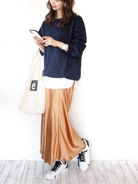 大人のレディースウェットおすすめ春コーデ