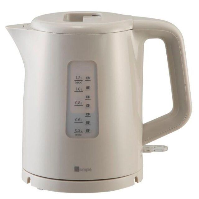 ニトリ デコホームのモカカラーの電気ケトル