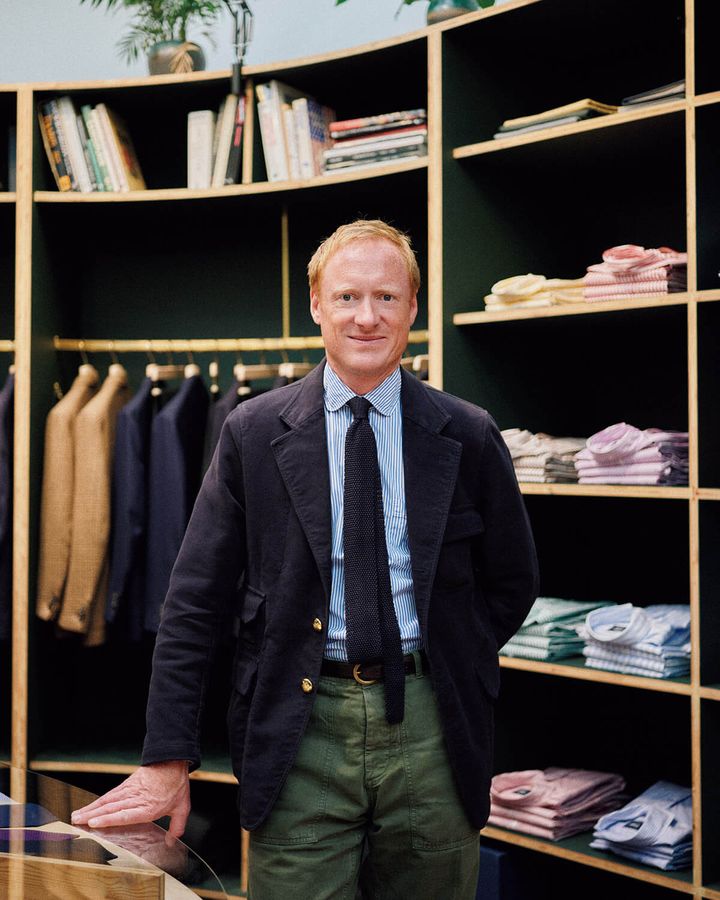 〈DRAKE’S〉クリエイティブディレクターのマイケル・ヒル