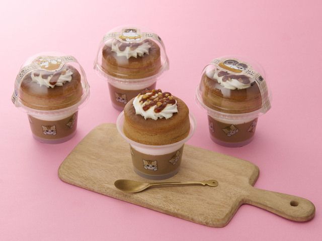 スフレ・プリン キャラメルにゃて 368円（税込）