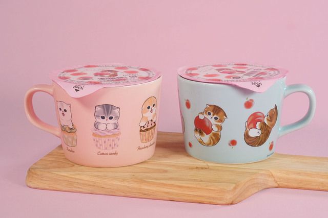 mofusand マグ＆白桃ゼリー 930円（税込）