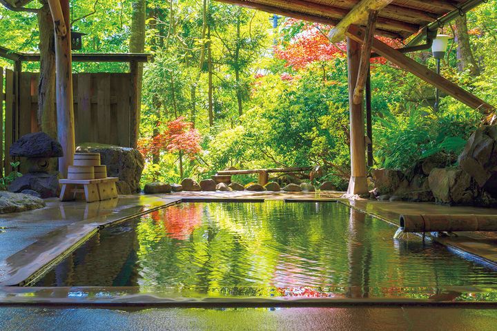 宮城〈旅館 大沼〉露天風呂