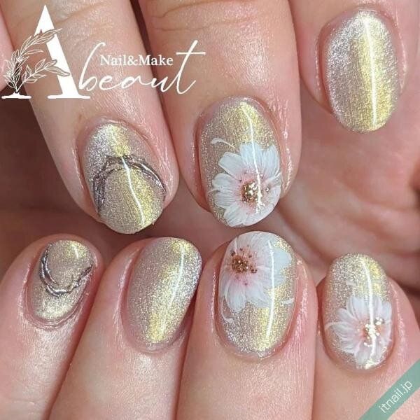Nail&Make Abeautが投稿したネイルデザイン [photoid:I0129329] via Itnail Design (727995)