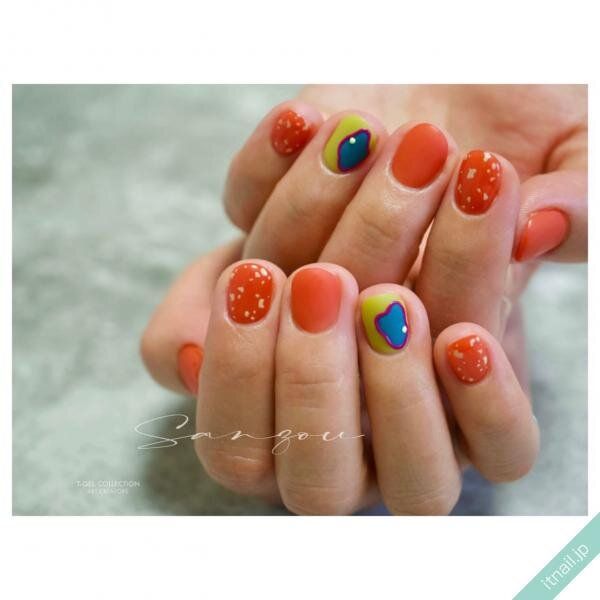 ねいる屋〜SANZOU〜が投稿したネイルデザイン [photoid:I0105011] via Itnail Design (727421)