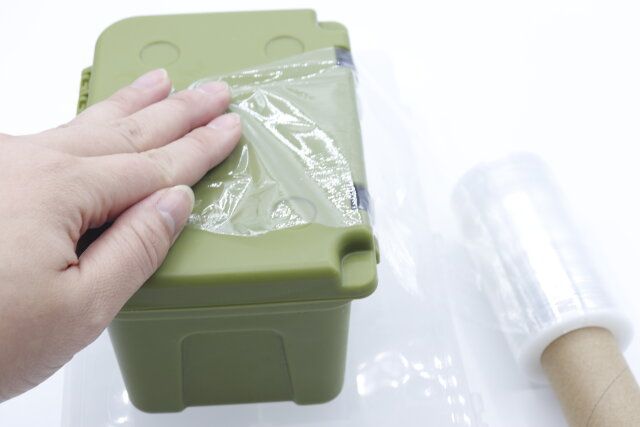 ダイソーの紙芯を使ったハンディラップ